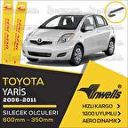 Toyota Yaris Muz Silecek Takımı (2006-2011) İnwells