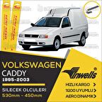 Volkswagen Caddy Muz Silecek Takımı (1995-2003) İnwells