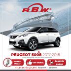 Peugeot 5008 Muz Silecek Takımı (2017-2018) RBW