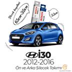 Hyundai i30 Ön Arka Silecek Seti (2012-2016) Bosch Aeroeco