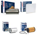 Hyundai Accent Blue 1.6 CRDI 4'lü Filtre Seti (2011 - 2016) Bosch