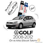 Bosch Aerotwin Volkswagen Golf 6 2008-2012 Ön - Arka Silecek Seti