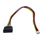 Sata power to 4 pin power kablo sata power'dan 4 pin power çevirici kablo