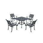 Helen Kare Alüminyum Bahçe Masa Takımı | Rehome 