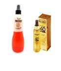 Redist Fön Suyu Argan Yağlı 400 Ml + Saç Bakım Yağı 40 Bitki