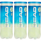 Head Pro 3'lü Tenis Topu - 3 Tüp