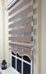 Zebra Stor Perde Sütlü Kahverengi ST 035