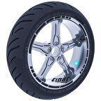 Moto GP Stili Jant Şeridi Sticker Reflektif & Floresan Renkler Çınar Extreme  Siyah Karbon Fiber