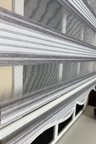 StorBurada Gri Renk Geçişli Zebra Stor Perde