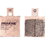 Braking 612Cm56 2003-2006 Ducati Monster 620ie Uyumlu Arka Fren Balatası Sinterli Balata