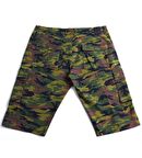 Büyük Beden Erkek Kamuflaj Şort Haki