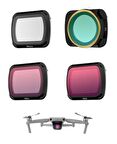 DJI Mavic Air 2 Kamera Lens Filtre Seti MCUV CPL ND4 ND8