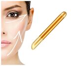 Titreşimli Yüz Sıkılaştırıcı Güzellik Bakımı Kalemi Ruj Bar Gold