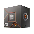 AMD Ryzen 7 8700F 4.10GHz 16MB AM5 BOX İşlemci (Grafik Kart YOK, Fan VAR)
