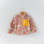 Mama Yoyo Çiçekli Polar Ceket 12-18 Ay