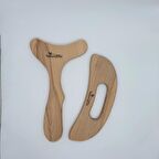 Ahşap Graston Madero Terapi ve Selülit 2'li Masaj Aleti Model 4