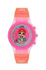 MiniFlak Lisansli L.O.L. SURPRISE! LOL7210 Kız Çocuk Pembe Isikli  Çocuk Kol Saati