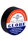 Globe Plastik Izole Elektrik Bandı - Siyah 1adet