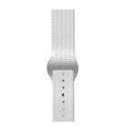 ScHitec 42-49mm Yeni Nesil Apple Uyumlu Akıllı Saat Kordonu Silikon Beyaz