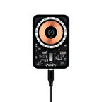 Winex 15W Magsafe Sensörlü Araç İçi Kablosuz Hızlı Şarj Aleti ve Telefon Tutucu YK3454 