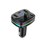 Winex M44 Fm Handsfree Bluetooth Modülatör MP3 Player Type-C Çıkışlı Araç Şarj Aleti