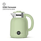 Xenon Smart Akıllı Kettle 1.5LT Hacimli Ön Ayarlı Isıtma Özellikli Led Ekranlı 360° Dönebilen 2200W Su Isıtıcı X7101