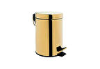 Bocchi Çöp Kovası Pedallı 5Lt Altın