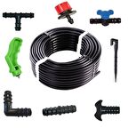 Bahçe Damla Sulama Seti - İdeal Set 300 mt