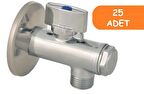 25 Adet ECA Filtreli Klozet Taharet (Ara) Musluğu Rozetli 102111018