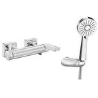 ECA İcon Banyo Bataryası + ECA Fırat Mafsallı Duş Seti Banyo Üst Takımı