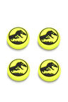 Jurassic Park Dinazor Ps3-ps4-ps5-xbox One-x-s-series X Series S Analog Koruyucu Silikon Pad