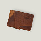 Modica Napoli - Şık ve Fonksiyonel Dikey Hakiki Deri Cüzdan Kartlık