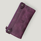 Modica Vivaldi - Hakiki Deri Telefon Bölmeli El Saplı Uzun Cüzdan