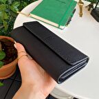 Modica Tampa - Hakiki Deri Mıknatıslı Telefon Bölmeli Kadın Cüzdan