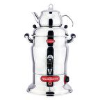 Işıkgaz Silverinox 16 Litre Tek Demlik Çay Semaveri Otomatı Makinesi