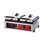 Işıkgaz Silverinox Style Elektrikli Çift Kapak 20 Dilim Tost Makinesi