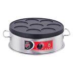 Işıkgaz Silverinox Endüstriyel Elektrikli Pankek Pişirme Makinesi