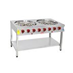 Himaksan Endüstriyel Lpg Tüplü Tezgahlı Motorlu Börek Pişirme Ocağı