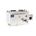 Mizan 25 Lik Gazlı + Elektrikli 20 Litre Üst Çay Kazanı - Üst Kazan