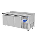 Karacasan Endüstriyel 400 Lt Üç Kapılı 600'Lük Tezgah Tipi Buzdolabı