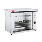 Karacasan Endüstriyel Lpg Tüplü Duvar Tip Piliç Çevirme Makinesi