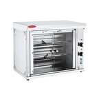 Karacasan Endüstriyel Elektrikli Duvar Tip Piliç Çevirme Makinesi