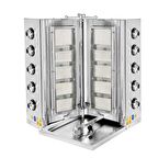 Karacasan Endüstriyel Lpg Tüplü 10 Radyanlı Döner Ocağı Makinesi