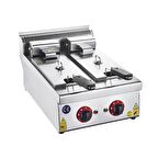 Karacasan Endüstriyel Snack Seri 3+3 Litre Elektrikli Fritöz