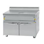 Karacasan Endüstriyel 900 Seri Dolaplı 80 cm Nötr Ara Tezgah