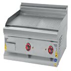 Karacasan Endüstriyel 900 Seri Set Üstü 80 cm Elektrikli Tam Kanallı Izgara