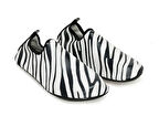 Peluche Bright Zebra Kadın Deniz & Havuz Ayakkabısı BRIGHT-ZEBRA Siyah
