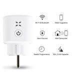 Akıllı Akım Korumalı Priz, Mobil Uygulama ile Uzaktan Kontrol Edilebilen, Zaman Ayarlı Akıllı Priz, Wi-Fi-Bluetooth, X7013