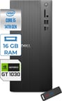 Dell Tower ECT1250 Intel Core I5 14400 16GB Ddr5 4tb SSD 4GB/GT1030 WIN11HOME Kurumsal Masaüstü Bilgisayar 1030ECT125014H04 + Zettausb