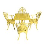 ReHome Alüminyum Masa Sandalye Takımı cg713